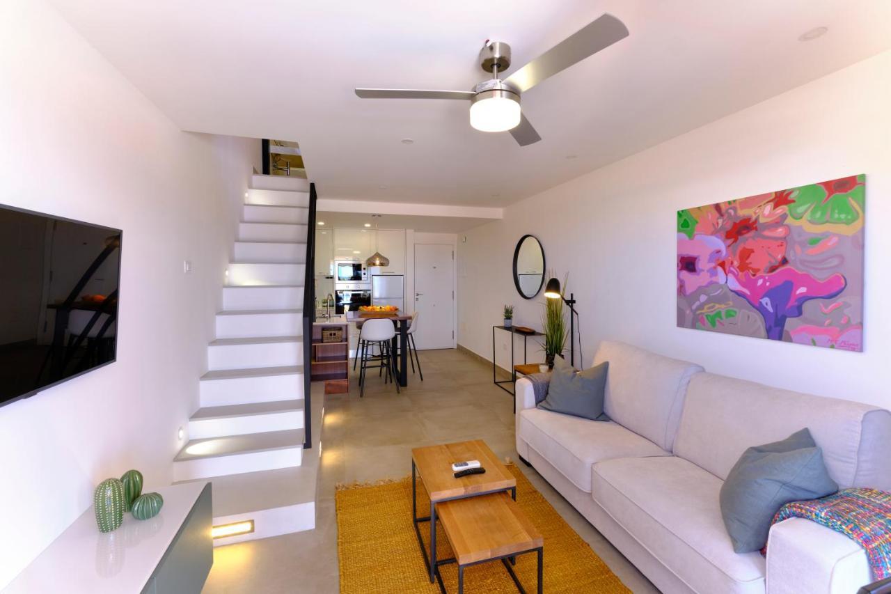 Home2Book Modern Design Seaview Apt, Pool&Terrace ปลายาเดลาสอเมริกาส ภายนอก รูปภาพ